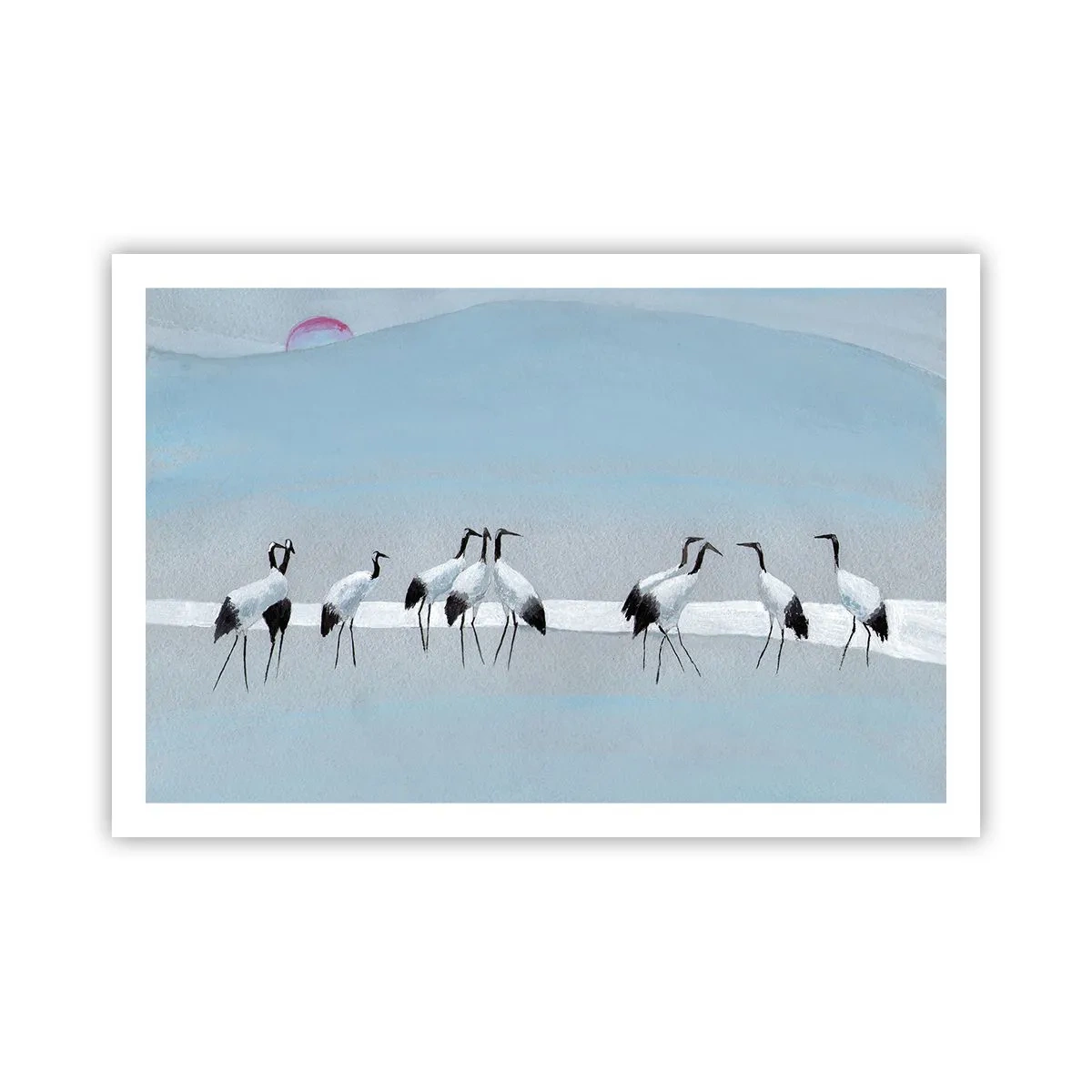 Poster - Nach einem heißen Tag - 91x61 cm