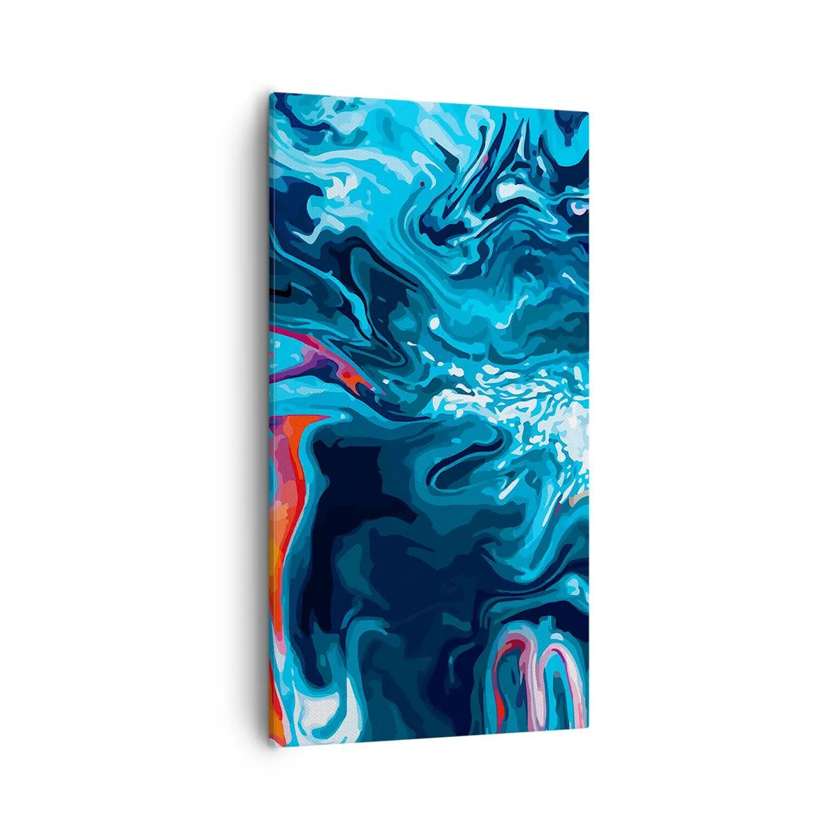 Bild auf Leinwand - Leinwandbild - Reise ins Zentrum des Himmels - 55x100 cm