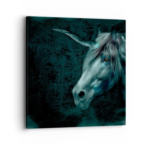 Bild auf Leinwand - Leinwandbild - In einem Märchenwald - 40x40 cm