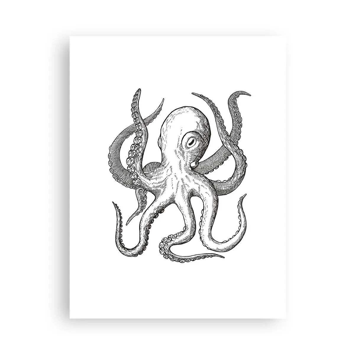 Poster - Mit den Wellen tanzen - 30x40 cm