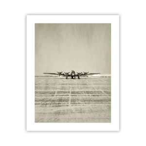 Poster - Wie immer bereit - 40x50 cm