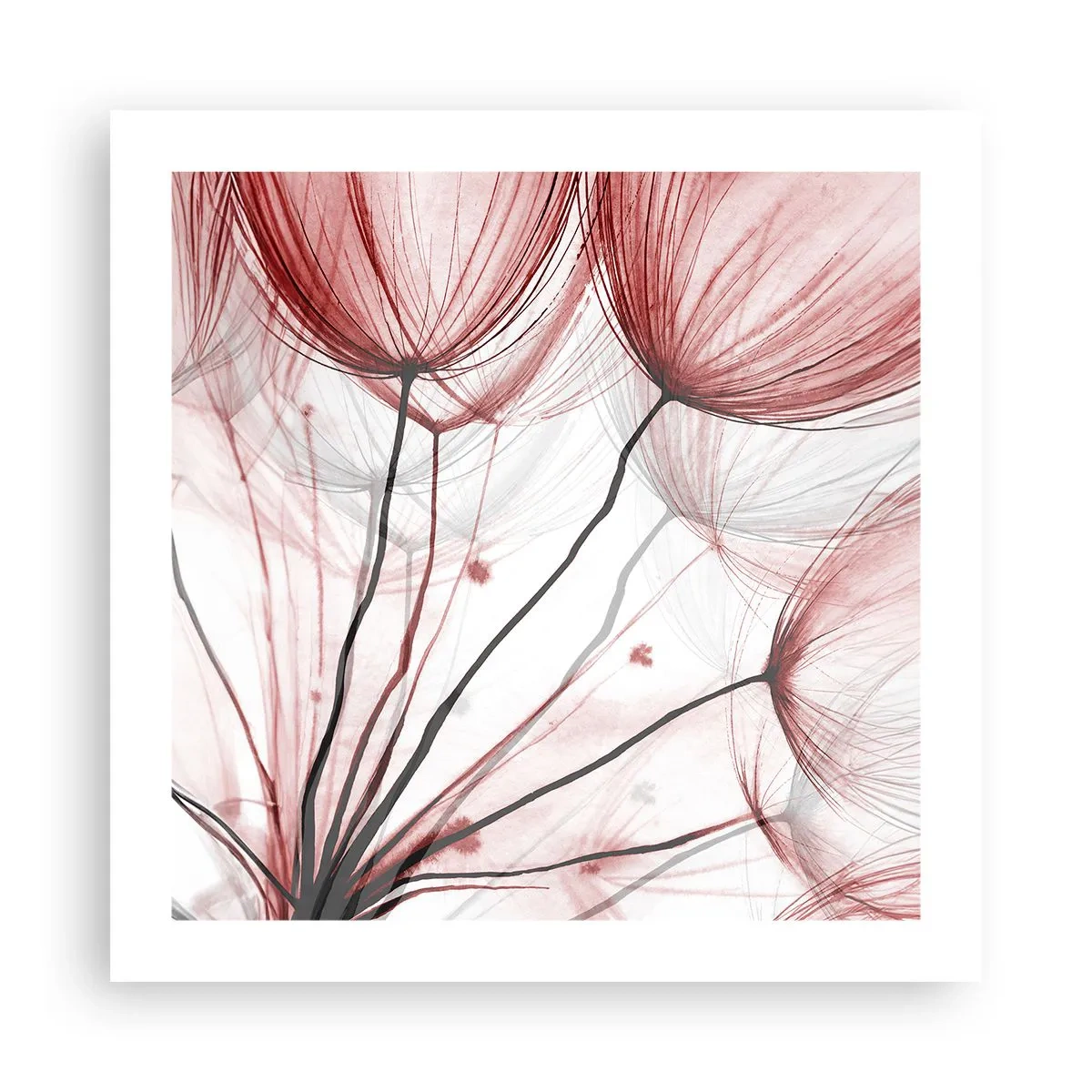 Poster - Vor der Abfahrt - 50x50 cm