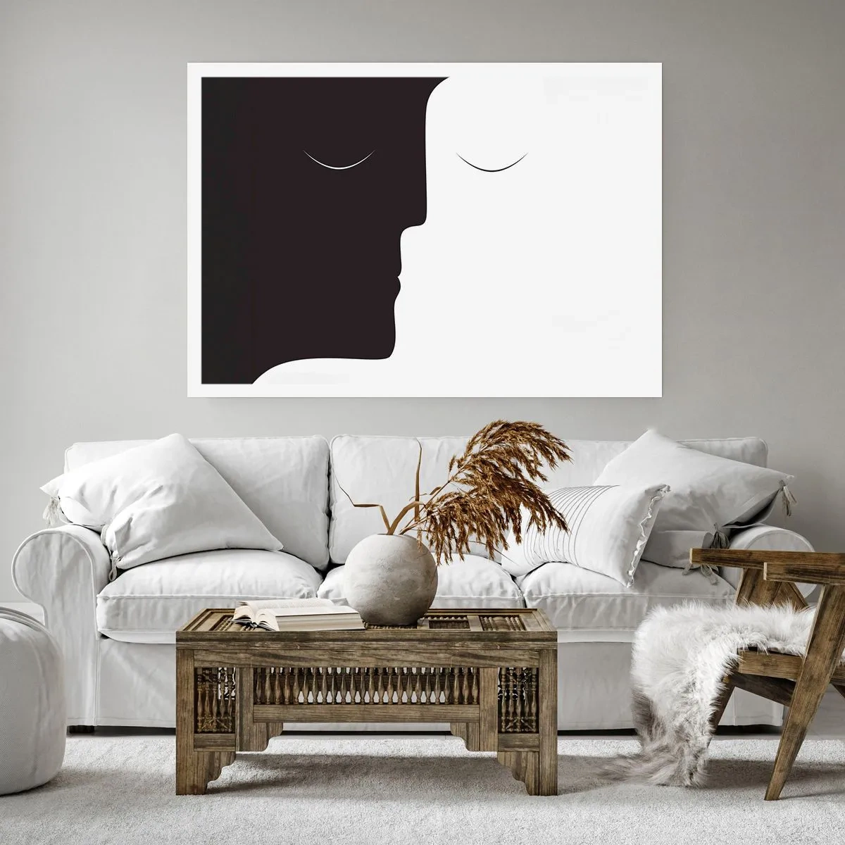 Poster - Einheit der Gegensätze - 70x50 cm