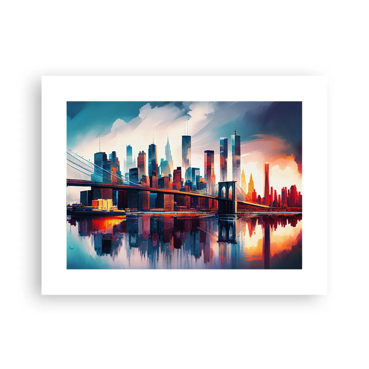 Poster - Traumhaftes New York - 40x30 cm