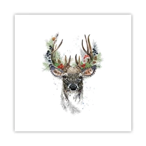 Poster - Im festlichen Gewand - 30x30 cm