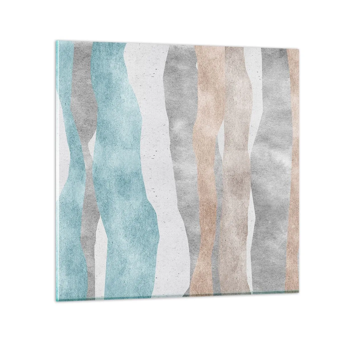 Glasbild - Bild auf glas - Studie über Nähe - 30x30 cm