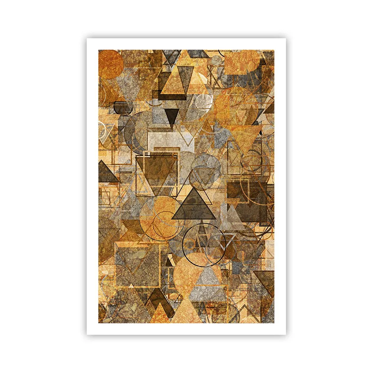 Poster - Die Welt in Form - 61x91 cm