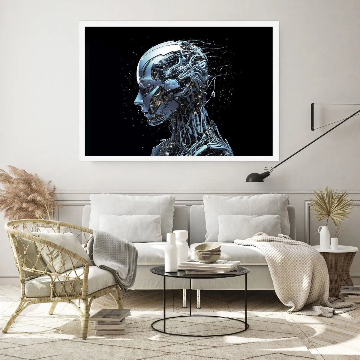 Poster - Technologie ist eine Frau - 40x30 cm