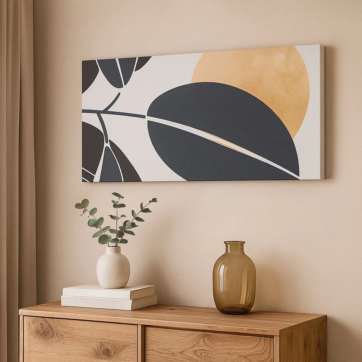 Bild auf Leinwand - Leinwandbild - Heißer Sommertag - 100x40 cm