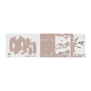 Fototapetenmuster Standard Eco - Abstraktion in zartem Rosa - Abstraktion, Leer, Minimalismus - 100x30 cm