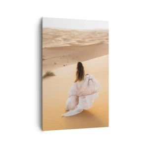 Bild auf Leinwand - Leinwandbild - Flucht in die Freiheit - 80x120 cm