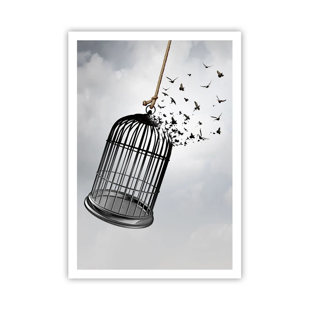 Poster - Glaube ... Hoffnung ... Freiheit! - 70x100 cm