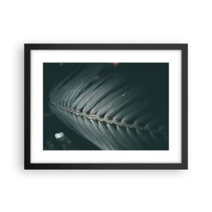 Poster in einem schwarzem Rahmen - Die Präzision der Natur - 40x30 cm