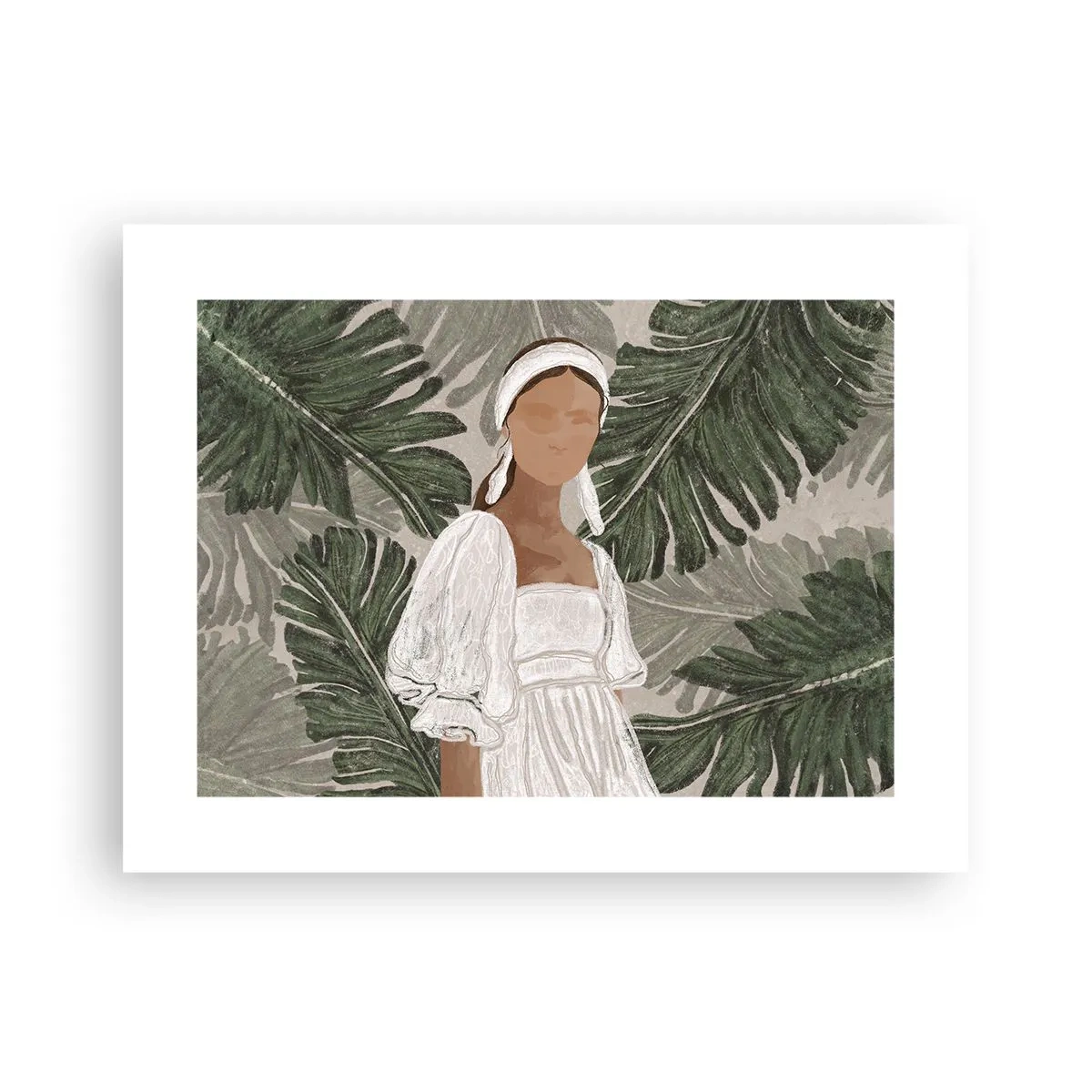 Poster - Exotisches Porträt - 40x30 cm