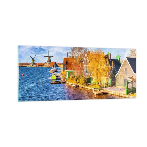 Glasbild - Bild auf glas - Seit Jahrhunderten keine Veränderung - 100x40 cm