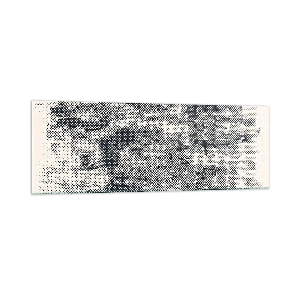 Glasbild - Bild auf glas - Nebelige Komposition - 90x30 cm