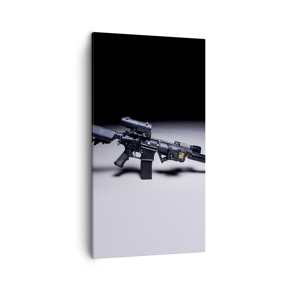 Bild auf Leinwand - Leinwandbild - dunkler Ritter - 45x80 cm