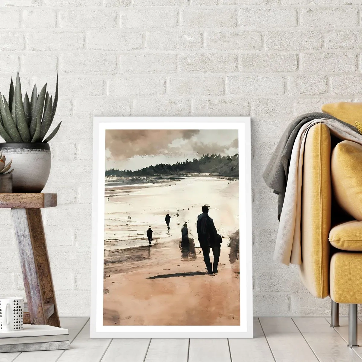 Poster in einem weißen Rahmen - Einberufen - 40x50 cm