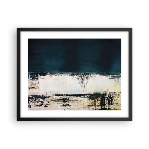 Poster in einem schwarzem Rahmen - Horizontale Komposition - 50x40 cm