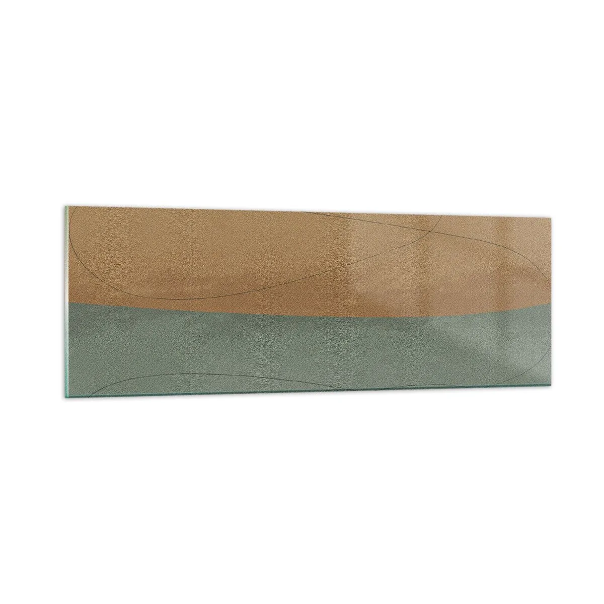 Glasbild - Bild auf glas - Horizontale Komposition - 90x30 cm