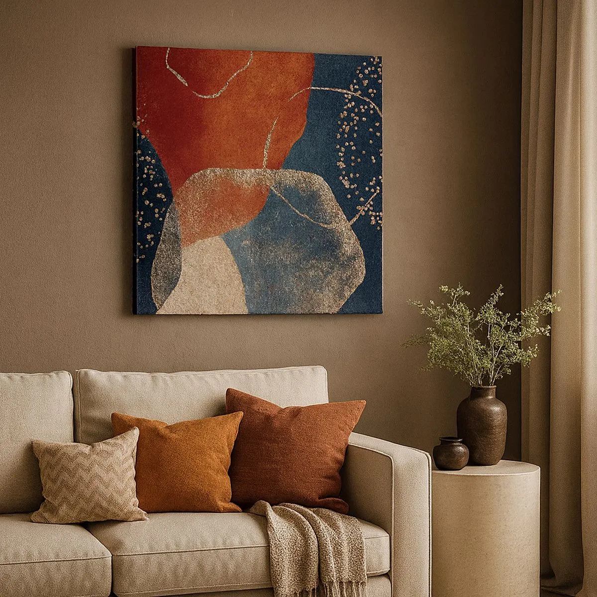 Bild auf Leinwand - Leinwandbild - Die Leichtigkeit des Seins - 30x30 cm