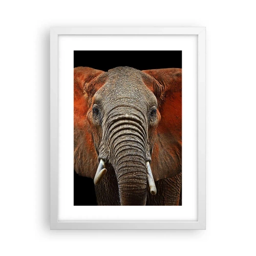 Poster in einem weißen Rahmen - Ich bin wild und du? - 30x40 cm