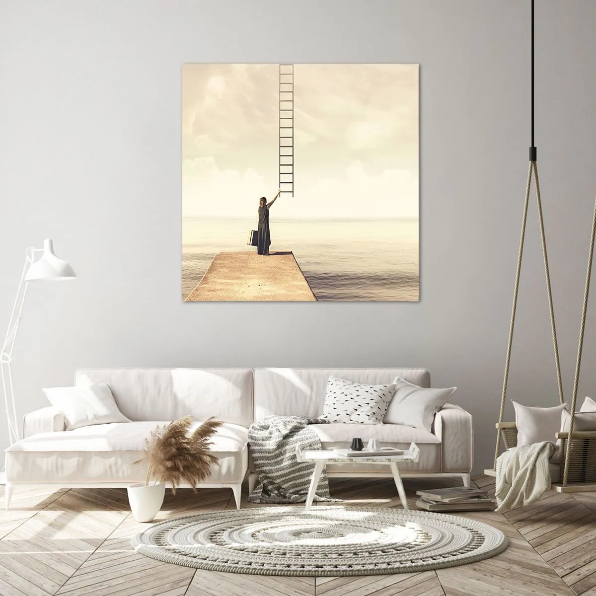 Bild auf Leinwand - Leinwandbild - Eine magische Reise - 30x30 cm