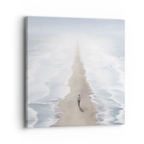 Bild auf Leinwand - Leinwandbild - Glänzende Zukunft - 40x40 cm