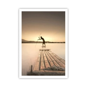 Poster - Vor dem schlafen gehen - 70x100 cm