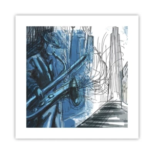 Poster - Urbane Rhapsodie - 40x40 cm