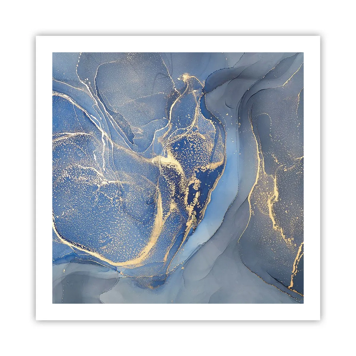 Poster - Goldstaub - 60x60 cm