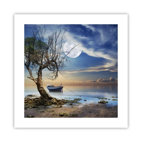 Poster - Ist das das Ende oder der Anfang? - 40x40 cm