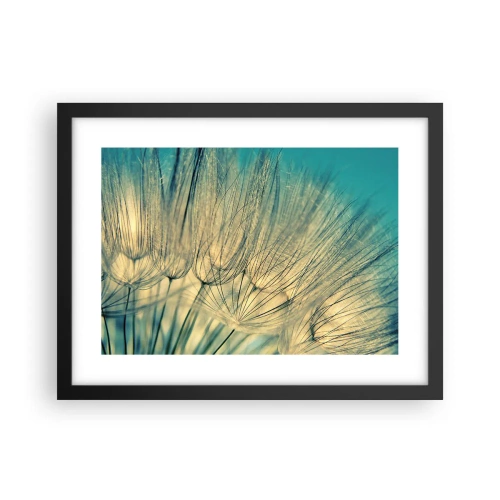 Poster in einem schwarzem Rahmen - In Erwartung des Windes - 40x30 cm