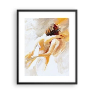 Poster in einem schwarzem Rahmen - Am Himmel der Nähe - 40x50 cm