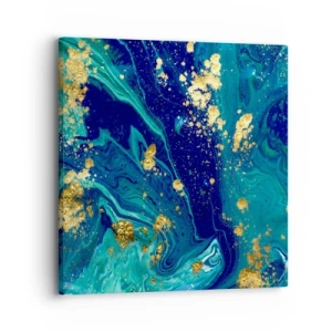 Bild auf Leinwand - Leinwandbild - Die Blütenblätter der Sonne - 30x30 cm