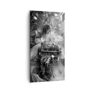 Bild auf Leinwand - Leinwandbild - Mutter selbst - Natur - 65x120 cm