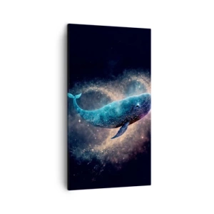 Bild auf Leinwand - Leinwandbild - Es gibt so eine Welt… - 45x80 cm