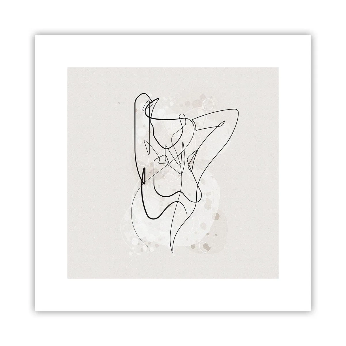 Poster - Die Kunst der Verführung - 30x30 cm