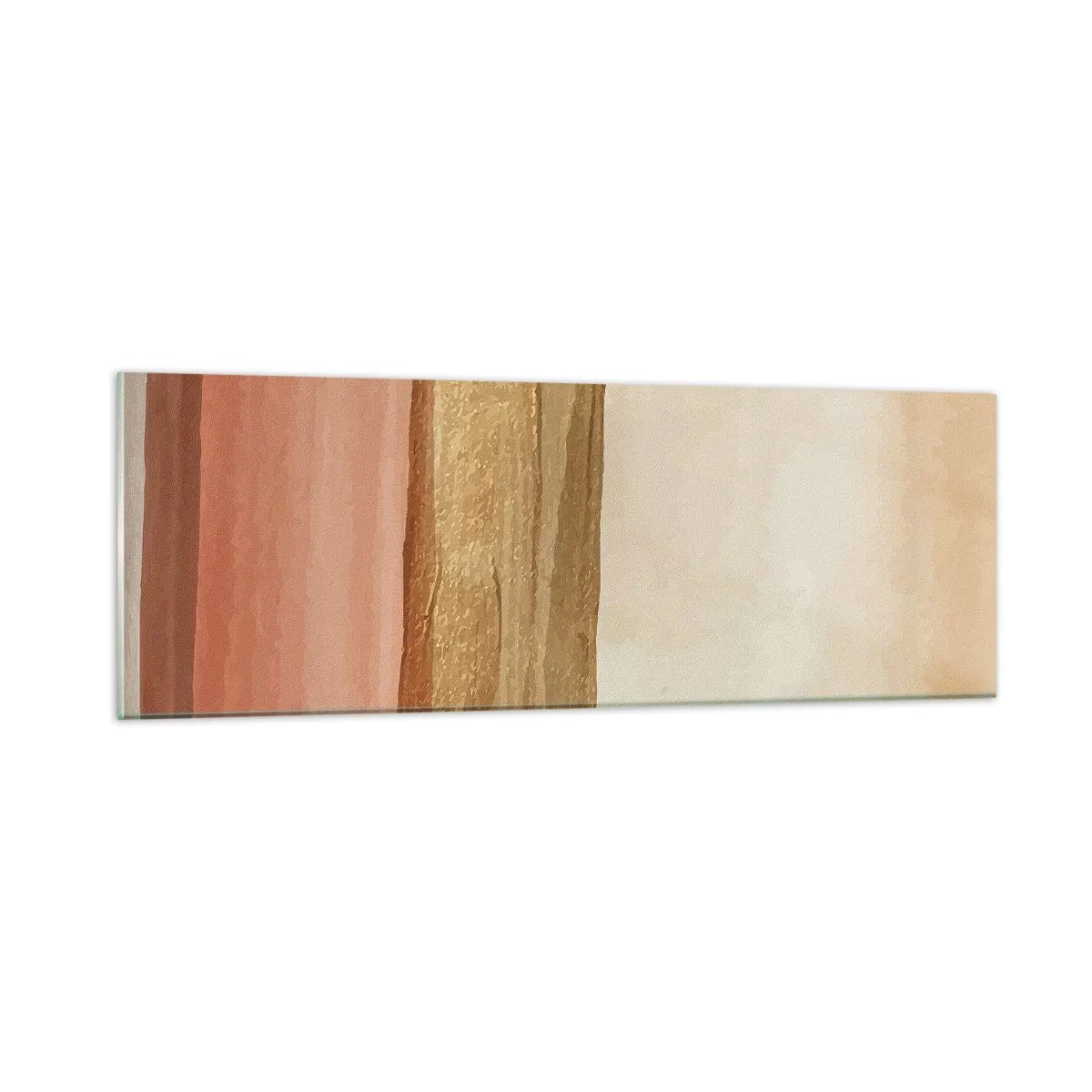 Glasbild - Bild auf glas - Vertikale Komposition - 90x30 cm