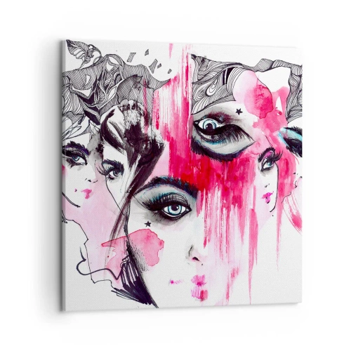 Bild auf Leinwand - Leinwandbild - , - 50x50 cm