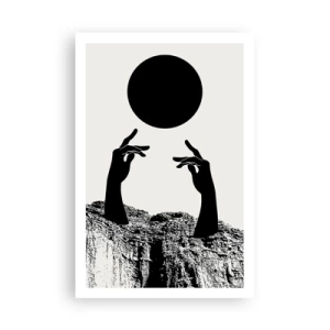 Poster - Surrealistische Komposition: die Sonne und der Rest - 61x91 cm