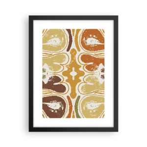 Poster in einem schwarzem Rahmen - Sentimentale Abstraktion - 30x40 cm