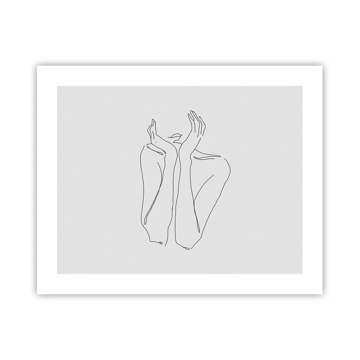 Poster - Wovon Mädchen träumen - 50x40 cm