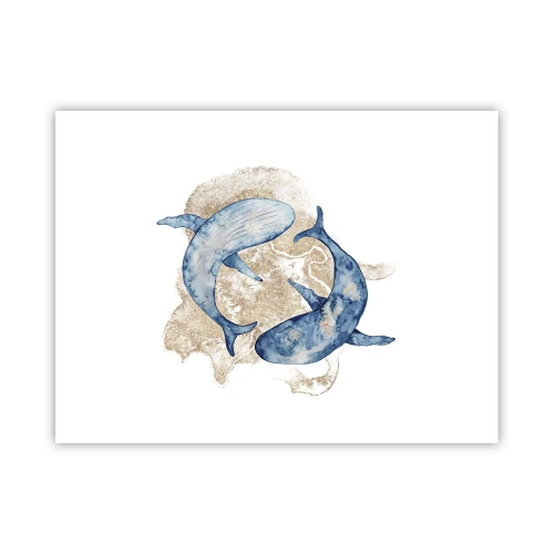 Poster - Freundschaft oder Liebe? - 40x30 cm