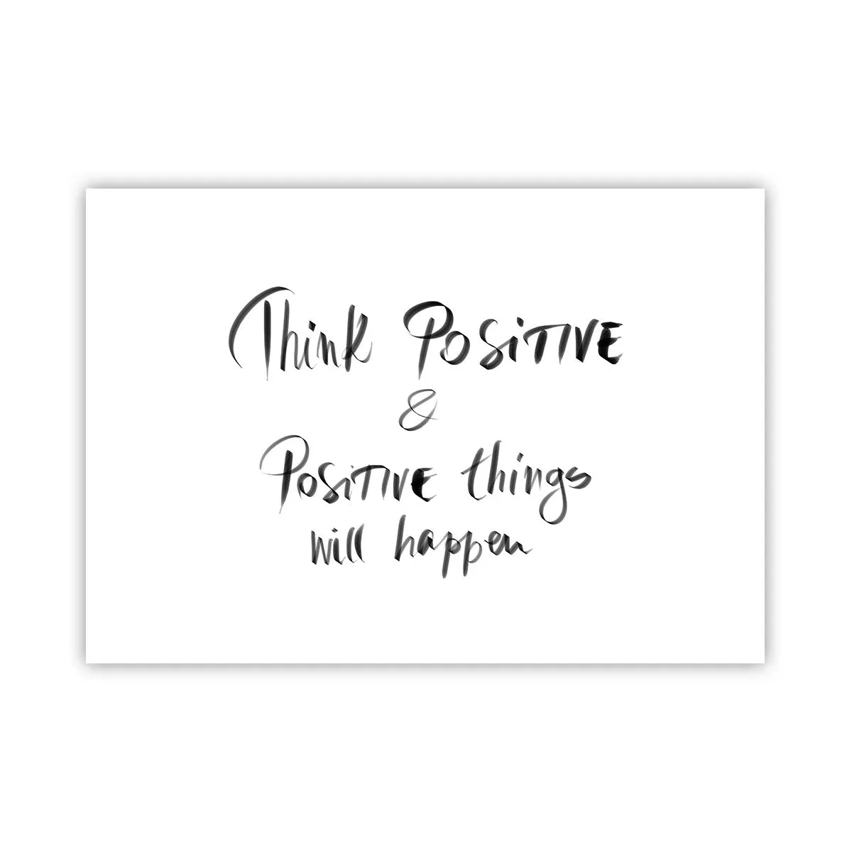 Poster - Inspirierender Schriftzug in Schwarz auf weißem Hintergrund - 100x70cm - Wie soll man leben? - Moderne Wanddekoration für Wohnzimmer und Schlafzimmer ARTTOR