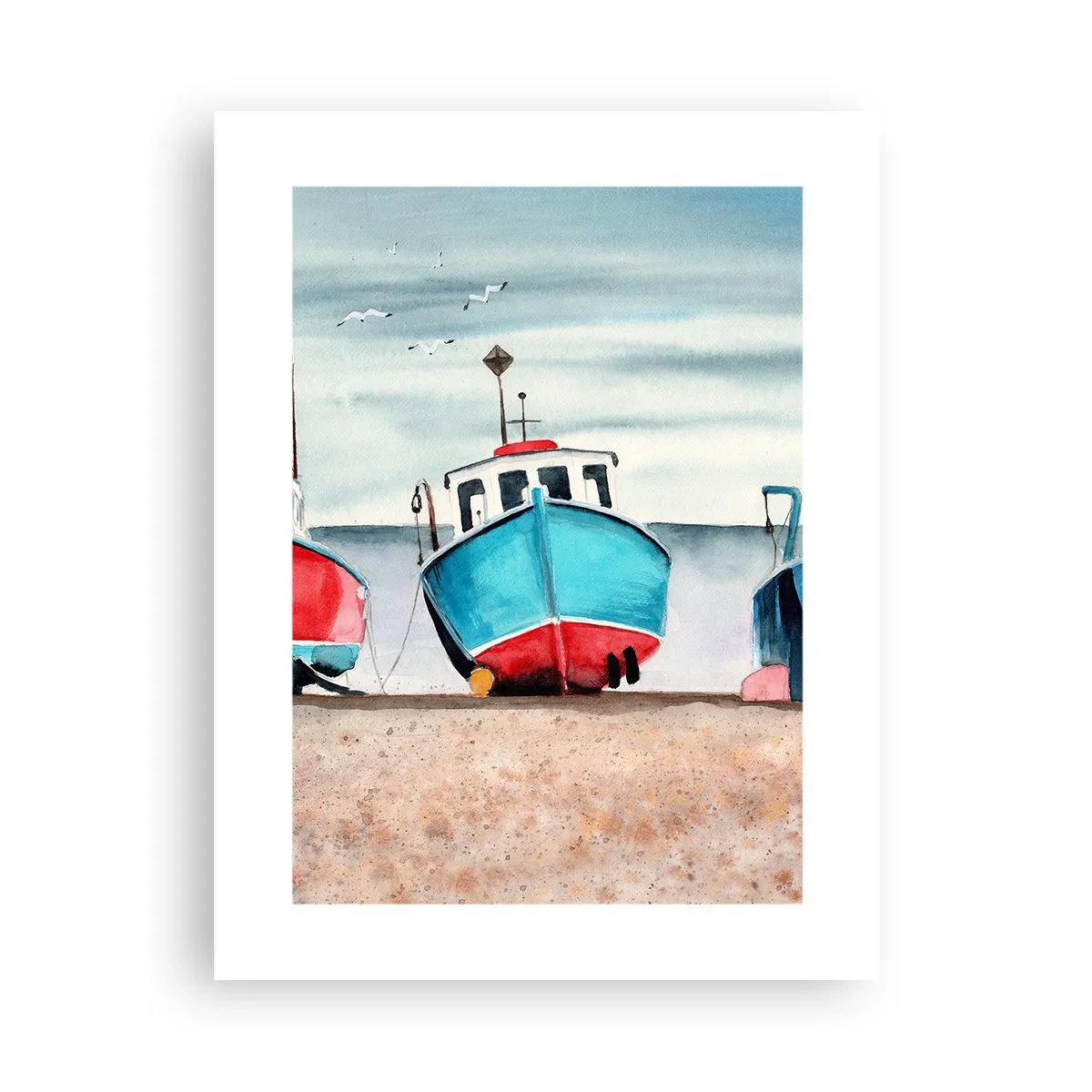 Poster - Bereit zum Fang - 30x40 cm