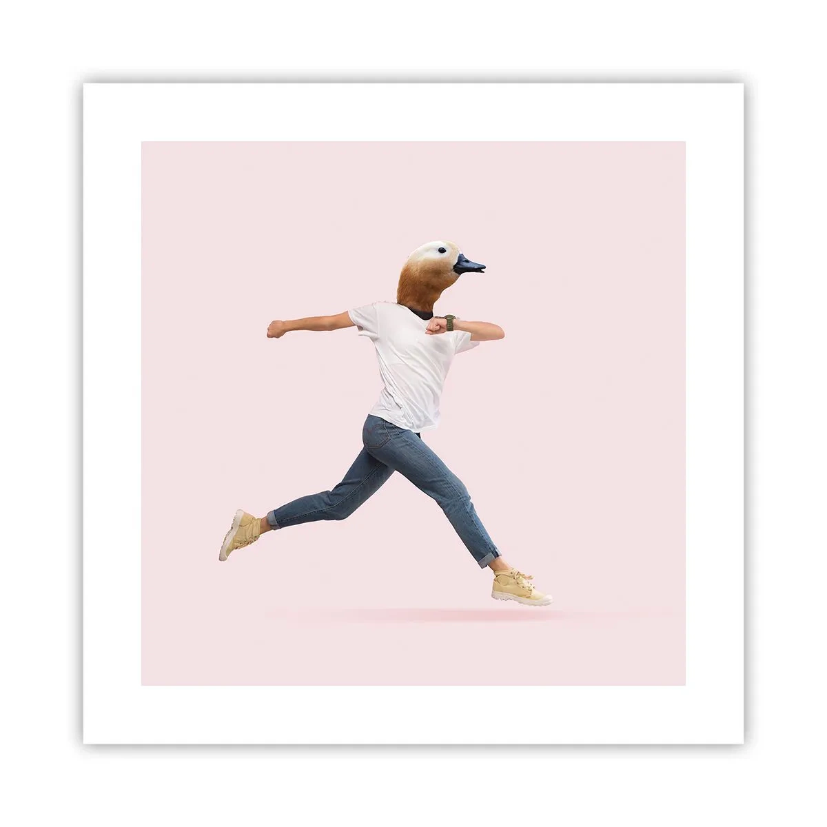 Poster - Eine Prise Absurdität - 40x40 cm