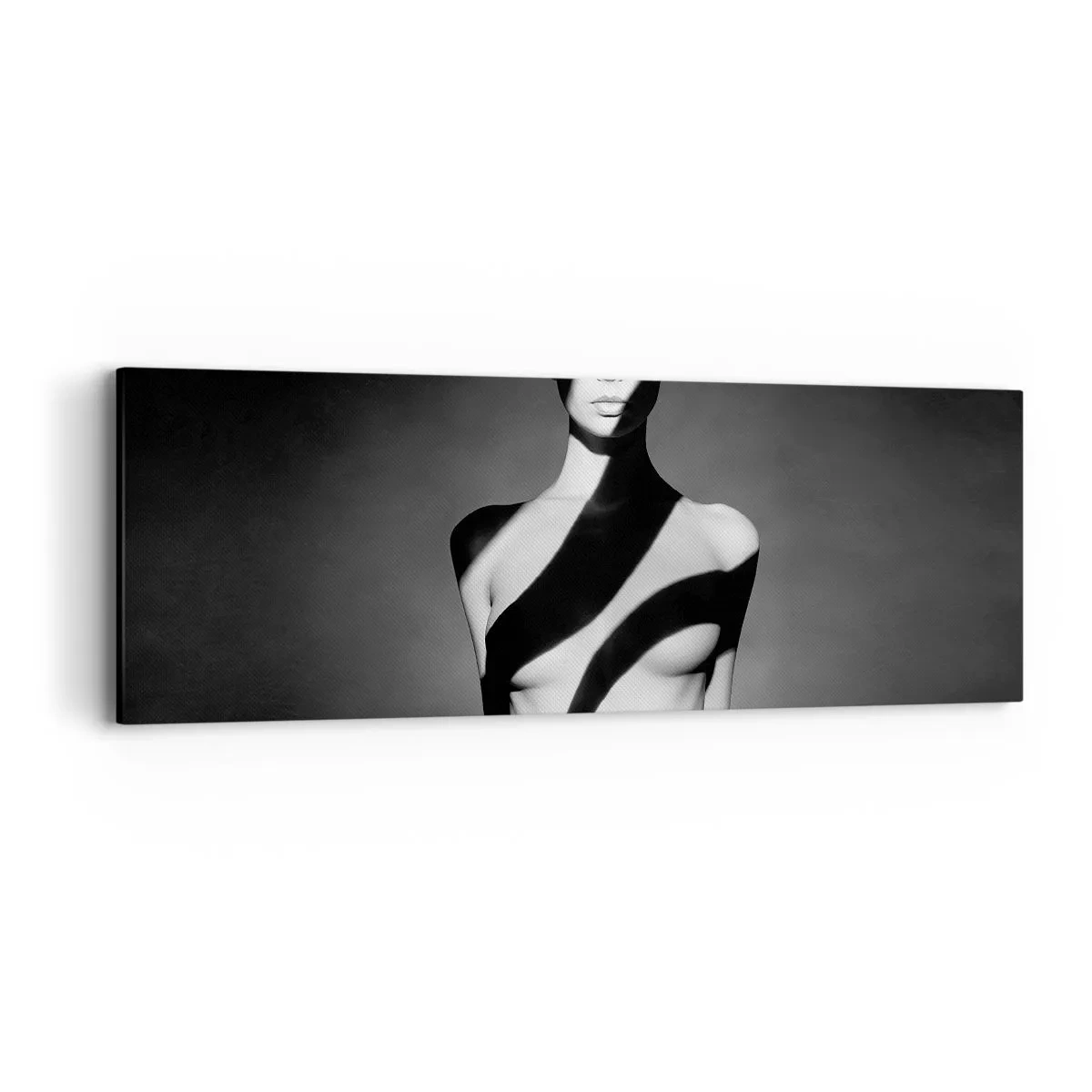 Bild auf Leinwand - Leinwandbild - In Glanz und Schatten - 90x30 cm