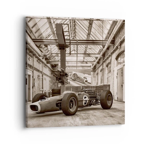 Bild auf Leinwand - Leinwandbild - Die Siegerruhe - 40x40 cm