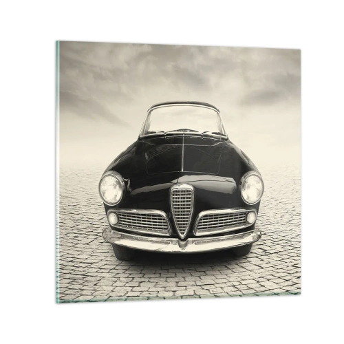 Glasbild - Bild auf glas - Man muss mich einfach lieben - 50x50 cm